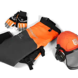 HUSQVARNA Kit EPI Functionnal : casque classic, jambiere functional, gants T10