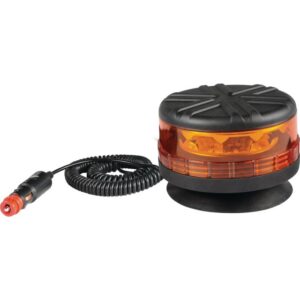 GYROPHARE TRAVAUX PUBLIC LED MAGNETIQUE 12/24V TECHNI-POWER