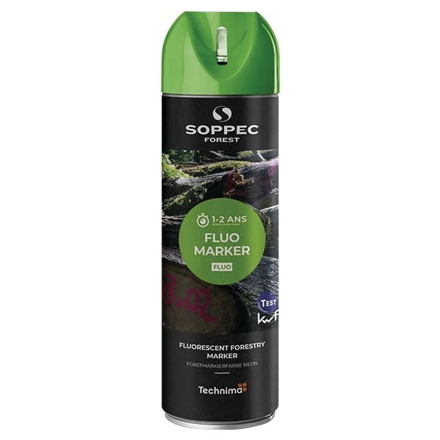 TRACEUR FORESTIER FLUORESCENT VERT 500ML