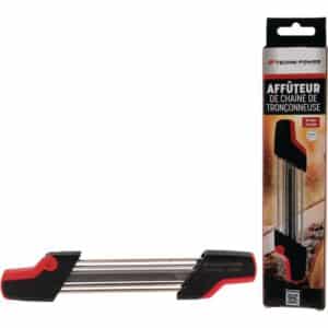 AFFUTEUR DE CHAINE DE TRONCONNEUSE 4,8 MM 2 EN 1 TECHNI-POWER