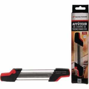 AFFUTEUR DE CHAINE DE TRONCONNEUSE 5,5 MM 2 EN 1 TECHNI-POWER
