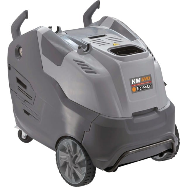 NETTOYEUR EAU CHAUDE KM EVO EXTRA 9.21 21L/MN 180 BAR AVEC ENROULEUR COMET 9060055800-M20B-E
