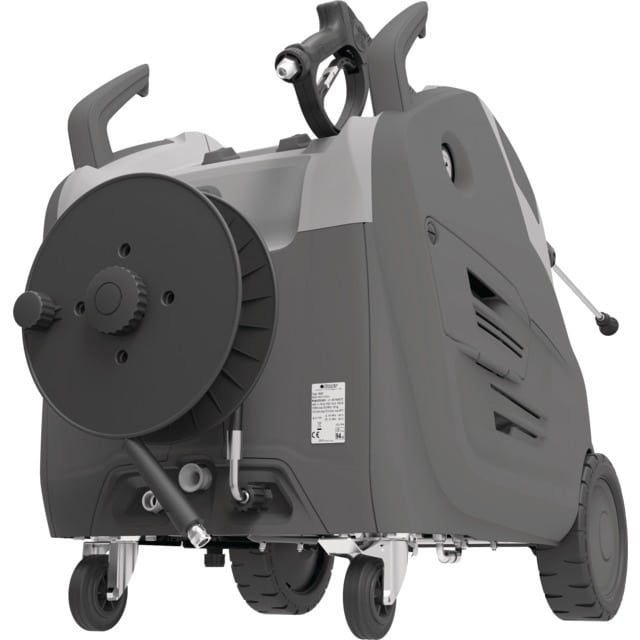 NETTOYEUR EAU CHAUDE KM EVO EXTRA 9.21 21L/MN 180 BAR AVEC ENROULEUR COMET 9060055800-M20B-E – Image 2