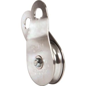 POULIE DE TREUIL INOX DIAMETRE 100MM / 90KN PORTABLE WINCH