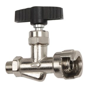 ROBINET AVEC ECROU POUR BAIONNETTE FILETE MALE 1/8" BLISTER