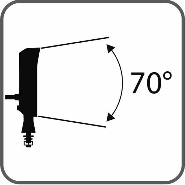 PHARE LED ROND 12/24V 42W 3800 LUMENS AVEC PROTECTION DE SURCHAUFFE TECHNI-POWER – Image 5