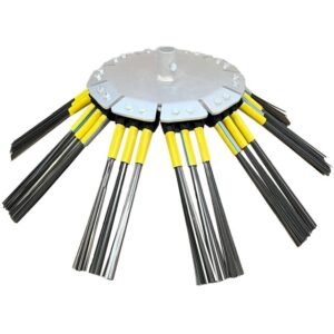 KIT DE 10 ENSEMBLES DE 3 BROSSES ACIER POUR GREENBUSTER PRO III