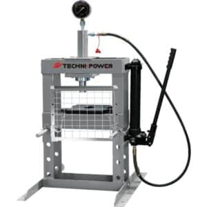PRESSE HYDRAULIQUE 10 TONNES TECHNI-POWER AVEC GRILLE DE PROTECTION