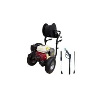 NETTOYEUR THERMIQUE EAU FROIDE FDX ELITE 5.13 13L/MIN 150 BAR AVEC ENROULEUR ET ROTABUSE COMET