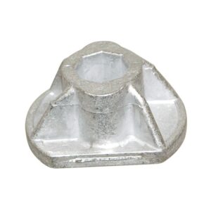 SUPPORT DE LAME POUR TONDEUSE GGP Ø INTERIEUR 22,2 MM 8 PANS