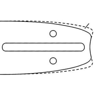 GUIDE 45CM 325"058" 72E (EQUIVALENT 188SLGK041)