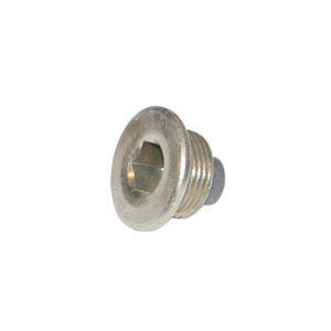 BOUCHON DE VIDANGE 22X150 6 PANS CREUX 12 MM COLLERETTE 27 MM