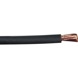 CABLE DE BATTERIE SOUDURE 35MM2 NOIR LE METRE x25