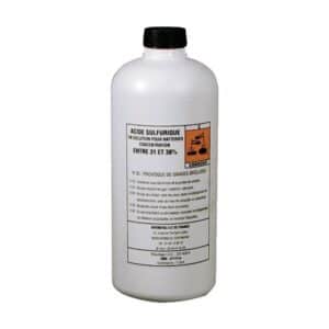 ACIDE ELECTROLYTE 37,4% POUR BATTERIE BIDON DE 1L