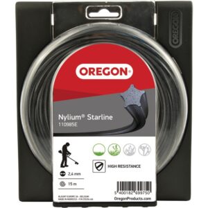 FIL DE DEBROUSSAILLEUSE ETOILE NYLIUM Ø 2,4 MM / 90 M OREGON
