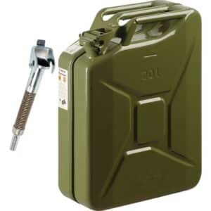 JERRYCAN 20L METAL GENRE US AVEC BEC VERSEUR