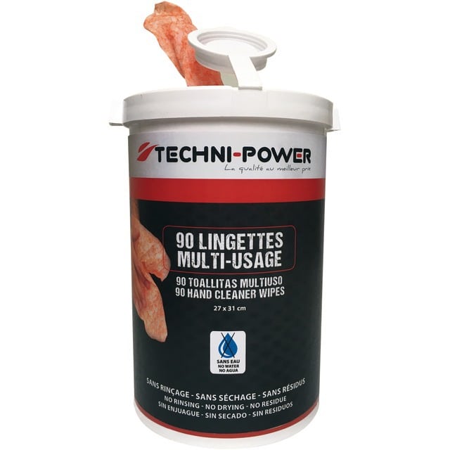 LINGETTES MULTI-USAGE BOITE DE 90 TECHNI-POWER