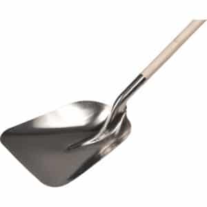 PELLE ALUMINIUM MAGNUM 37CM AVEC MANCHE BOIS 120CM