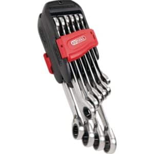 CLE MIXTE A CLIQUET REVERSIBLE GEARPLUS SUR ETUI PORTATIF JEU DE 10