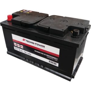 BATTERIE 12V 95AH 750A + A GAUCHE TECHNI-POWER