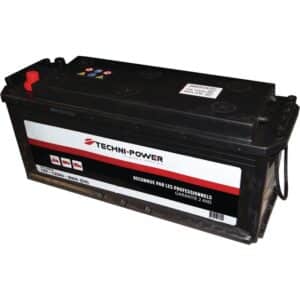 BATTERIE 12V 135AH 900A + A DROITE SUR LA LARGEUR TECHNI-POWER