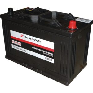 BATTERIE 12V 120AH 750A + A DROITE TECHNI-POWER TALON