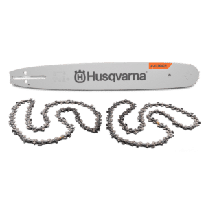 Husqvarna KIT guide et chaines X-FORCE 15" .325" 1.3mm / SP33G 15" .325" 1.3mm 64DL