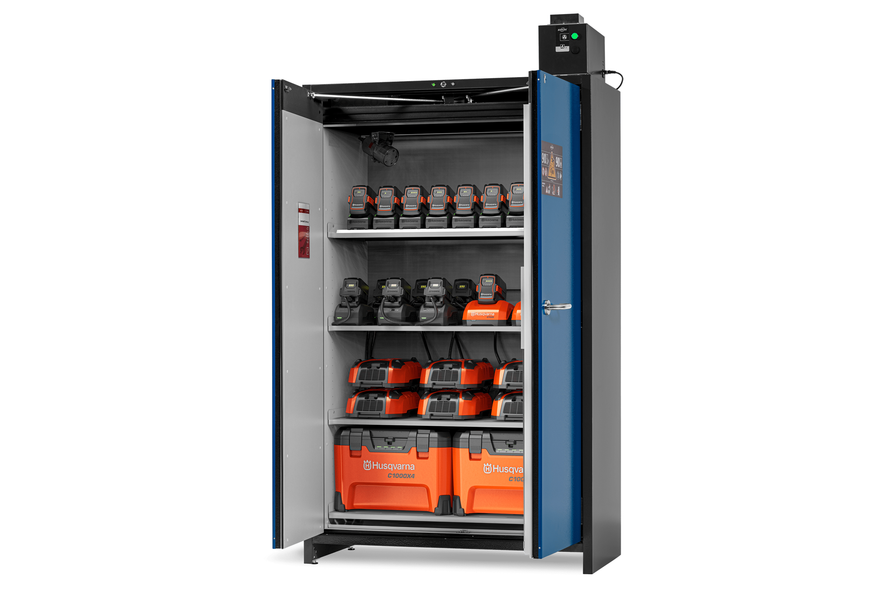 Armoire de chargement de batteries Husqvarna L, 230V – Image 2