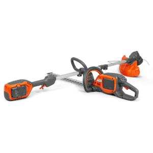 Husqvarna Pack à batterie : coupe-bordure 215iL/taille-haie 215iHD45 + batterie 40-B70 et chargeur 40-C80 inclus