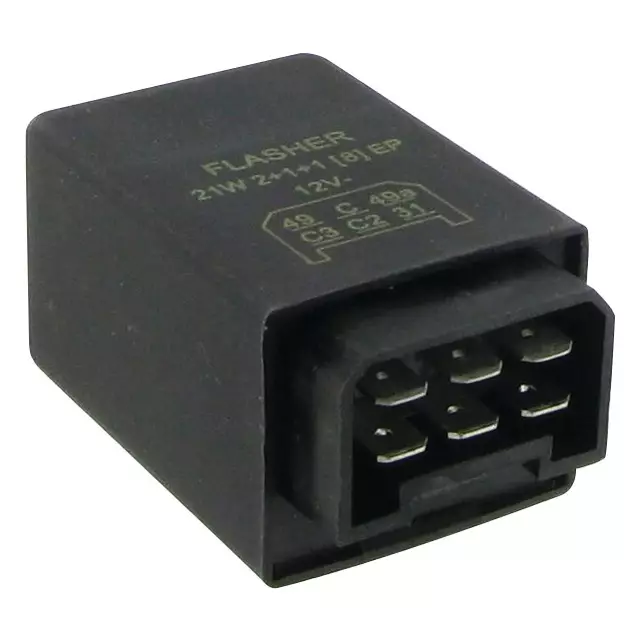Centrale clignotante universelle 12V 6 pôles DIN Flasher