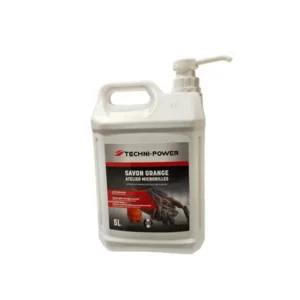 Savon atelier microbilles bidon 5L avec pompe Techni-Power