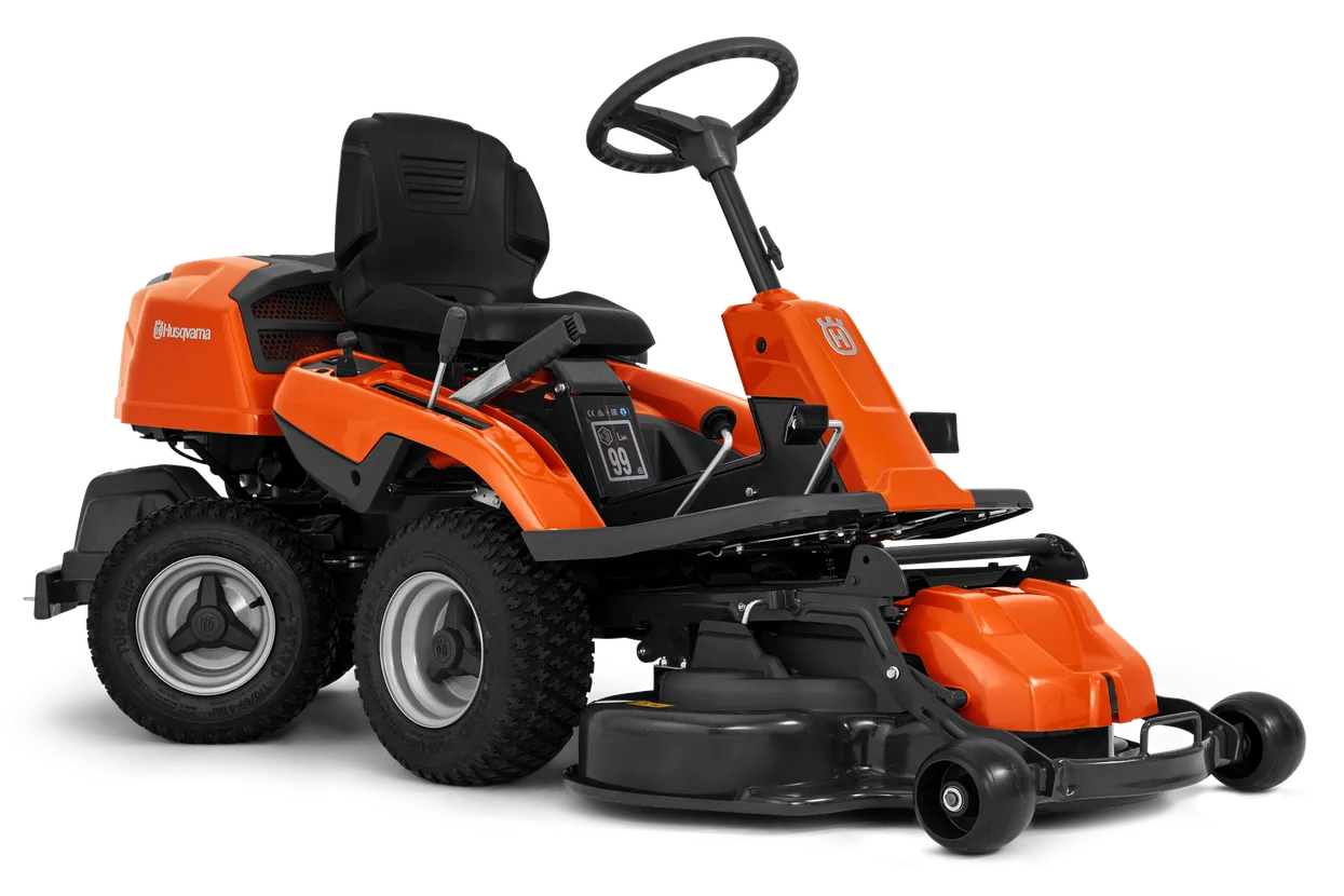 Tondeuse autoportée à coupe frontale Husqvarna R214TC