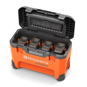 Husqvarna Power Pack C1000X4 — chargeur et 4 batteries BLi-X 36 V
